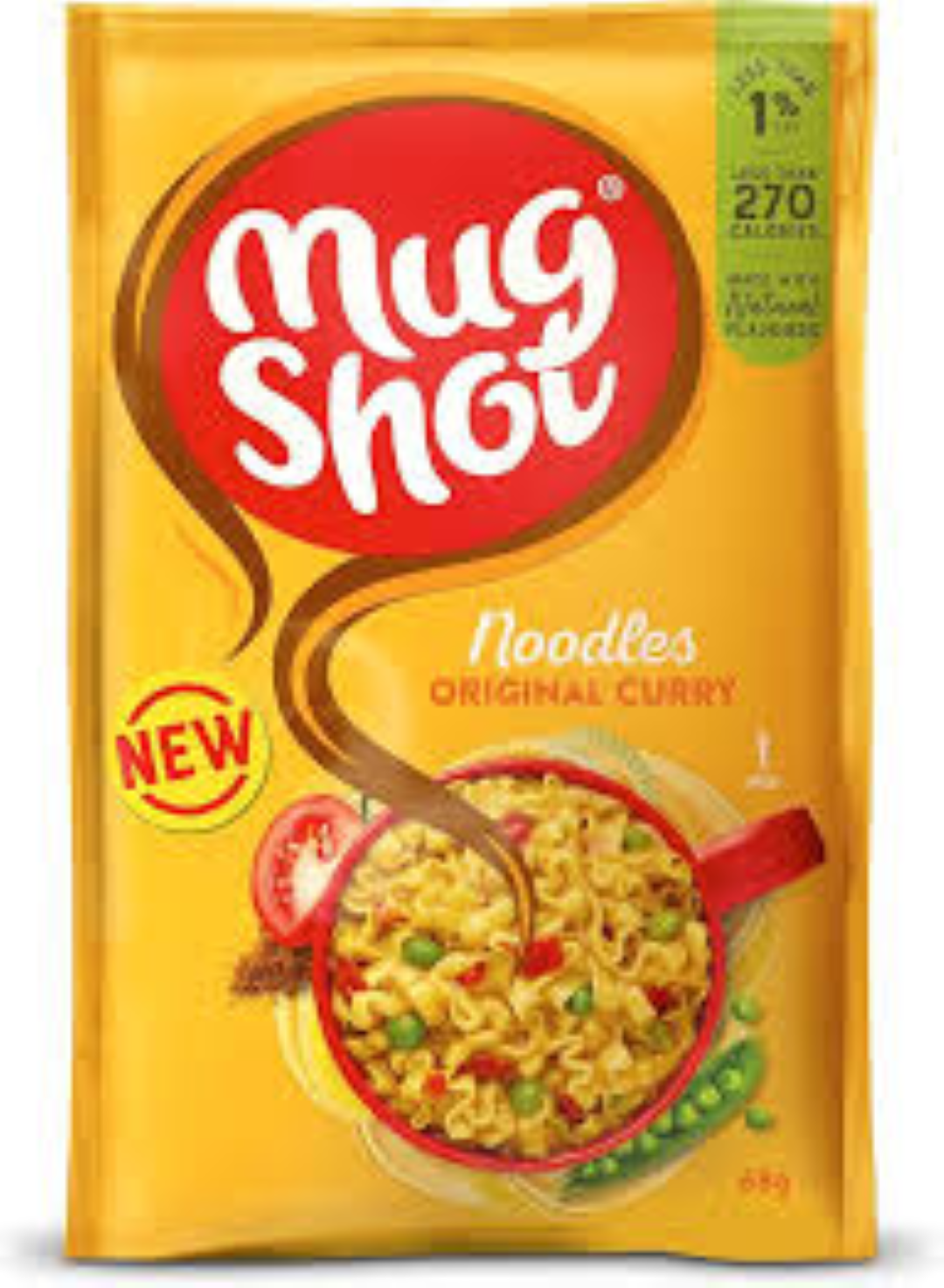 MUG SHOT NOODLE ORIGINAL CURRY 68G
